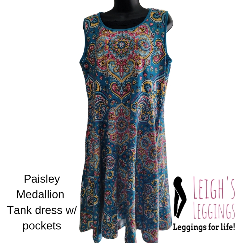 Tank Swing Dress with Pockets